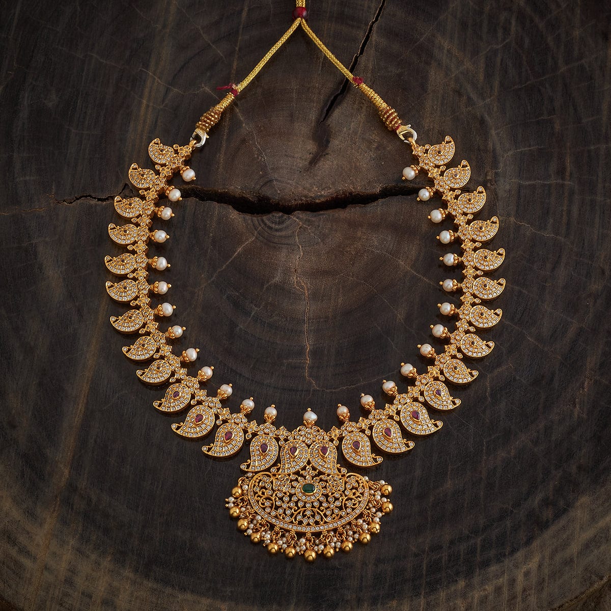 Silver Temple Necklace 152145 - Image 4