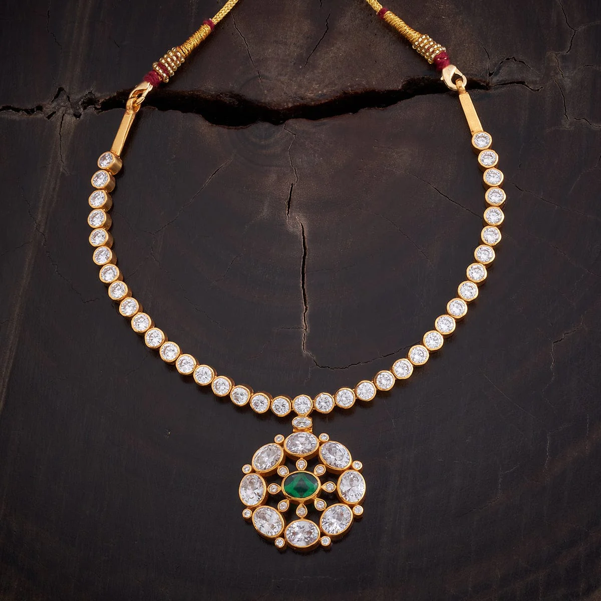 Silver Temple Necklace 155134 - Image 4