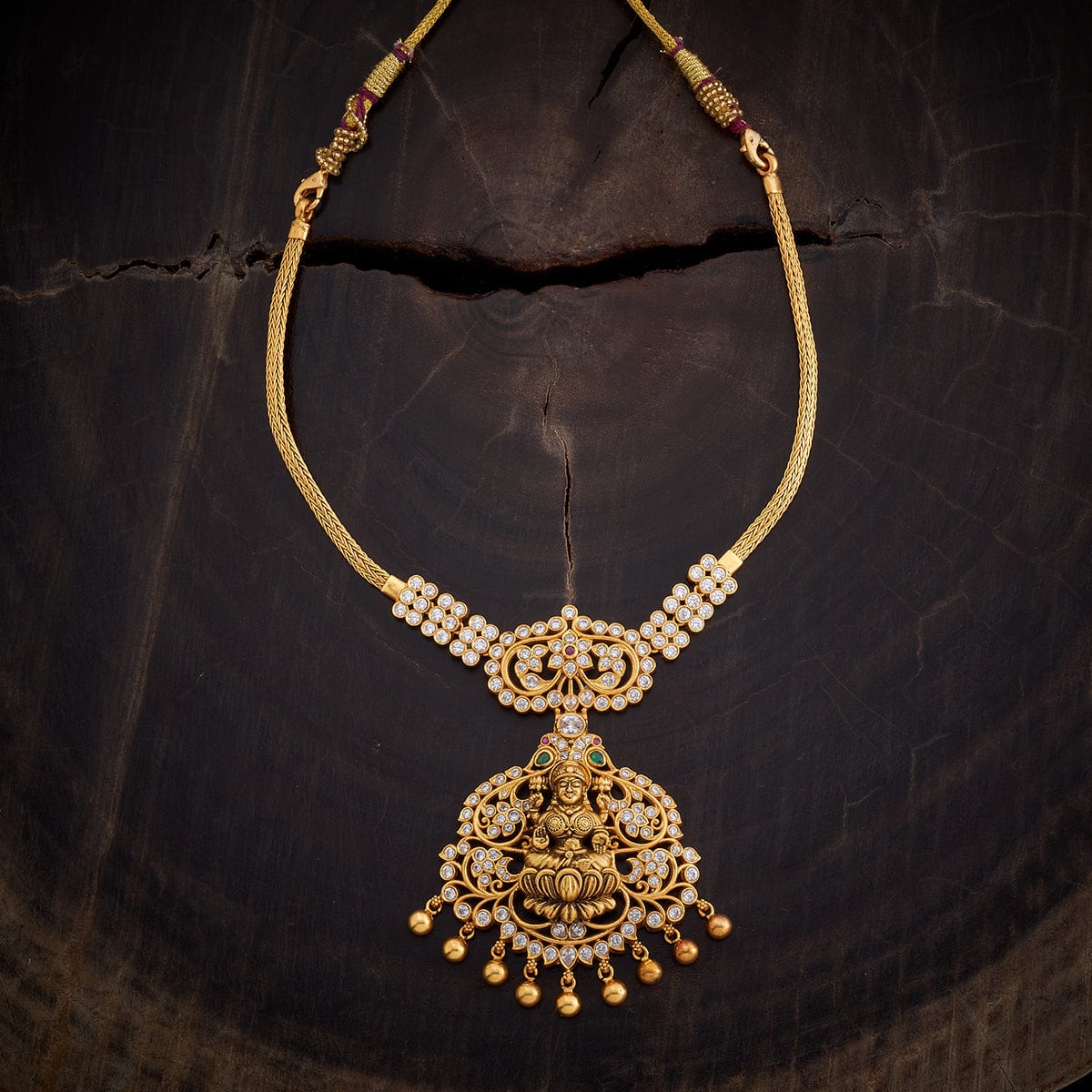 Silver Temple Necklace 155156 - Image 2