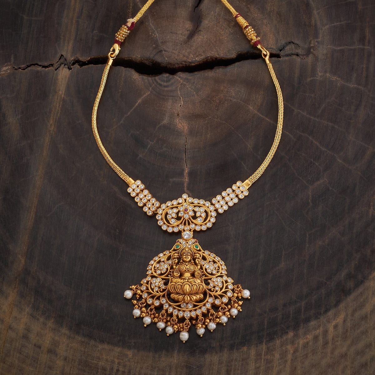 Silver Temple Necklace 155156 - Image 5