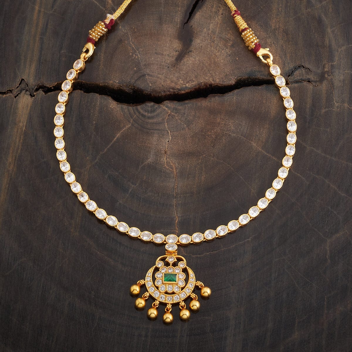 Silver Temple Necklace 155905 - Image 6