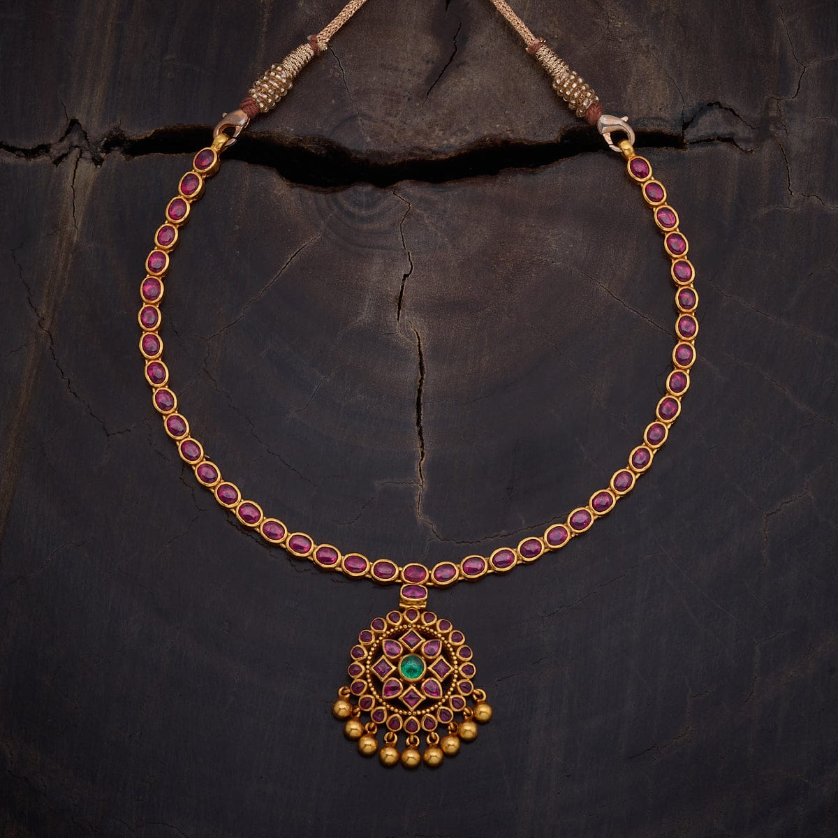Silver Temple Necklace 155906 - Image 6