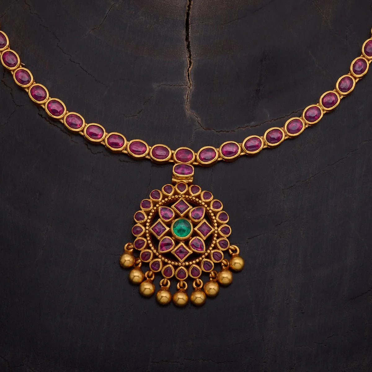 Silver Temple Necklace 155906 - Image 7