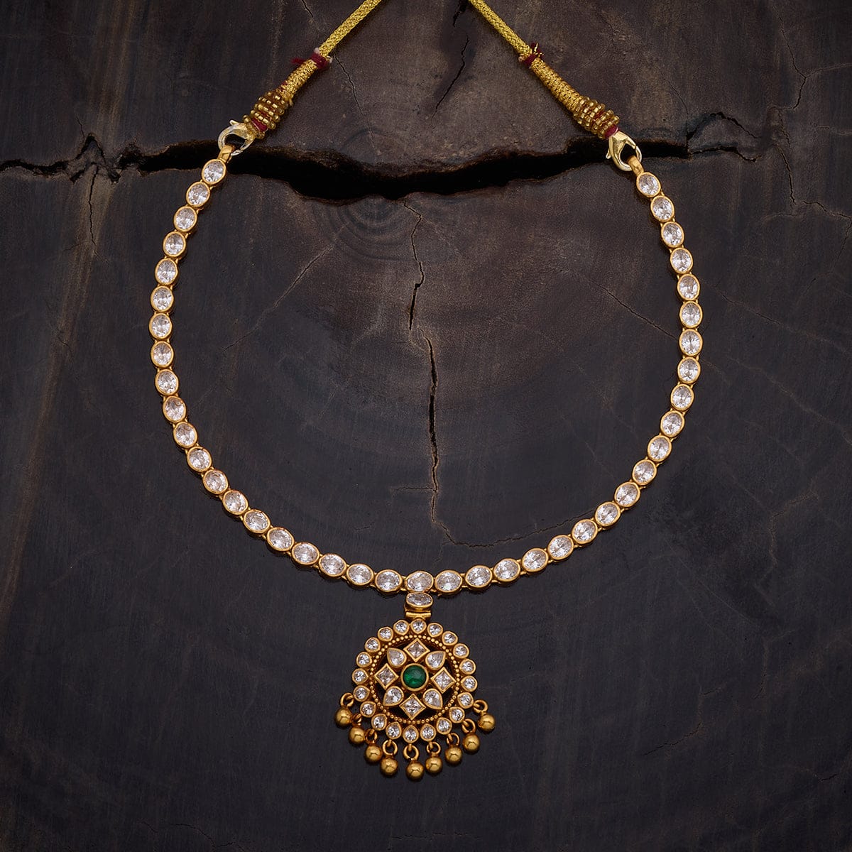 Silver Temple Necklace 155906 - Image 8
