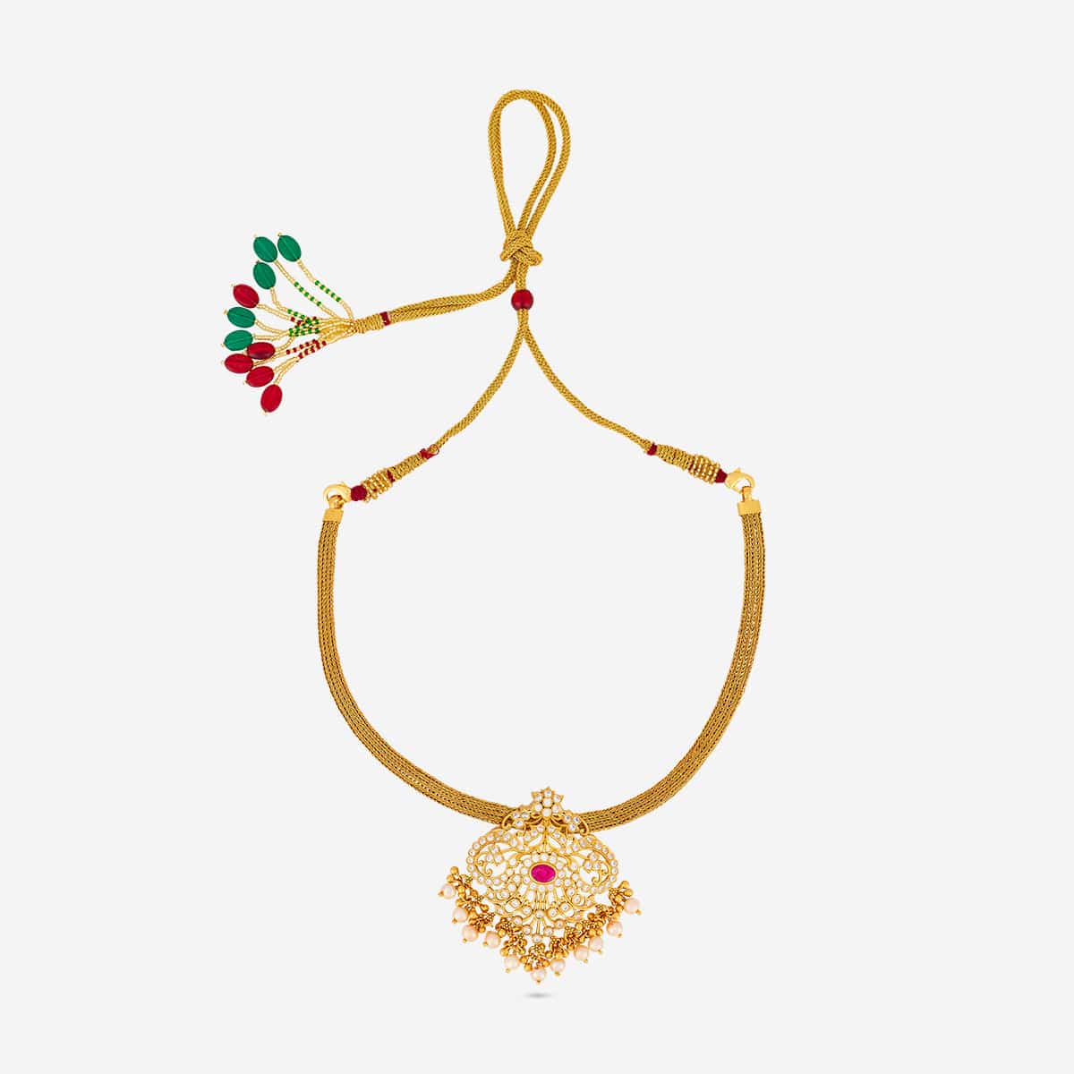 Silver Temple Necklace 157021 - Image 3