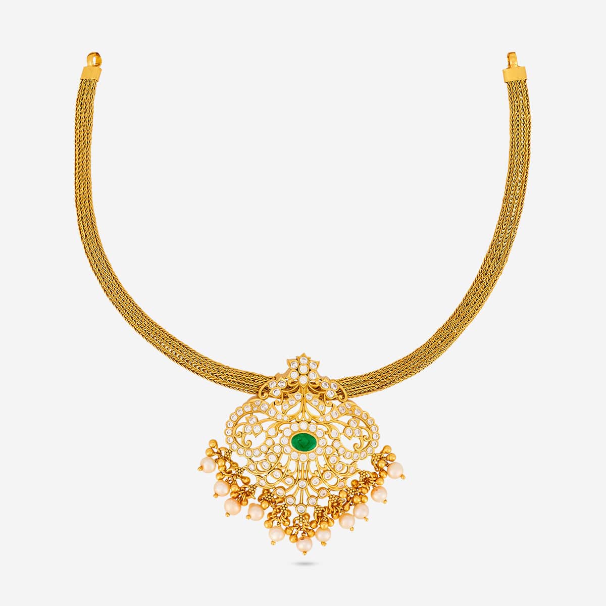 Silver Temple Necklace 157021 - Image 5