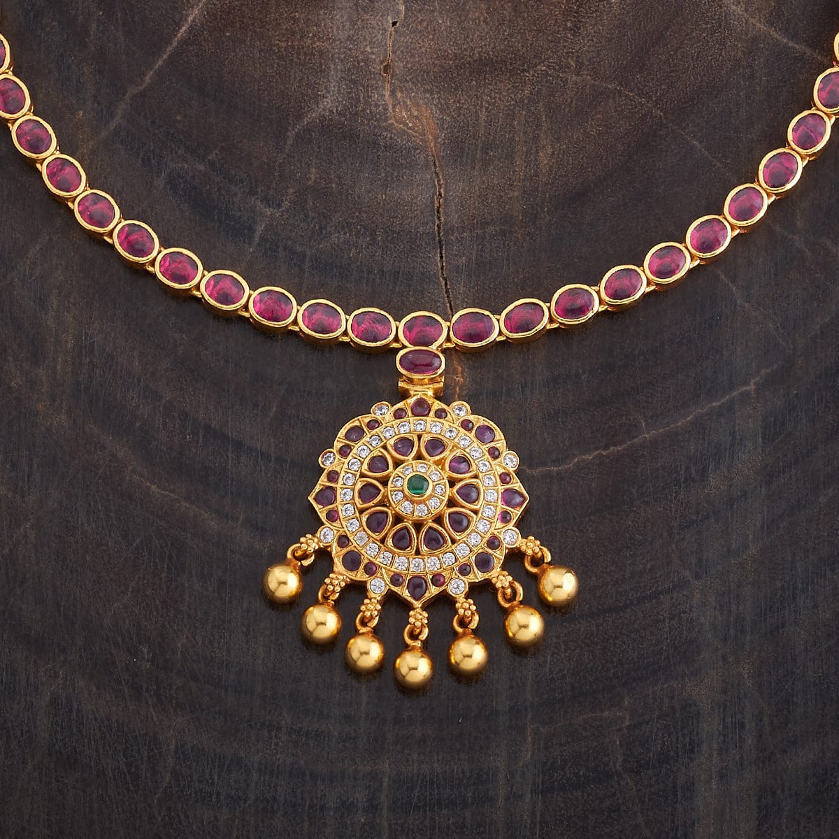 Silver Temple Necklace 157434 - Image 10