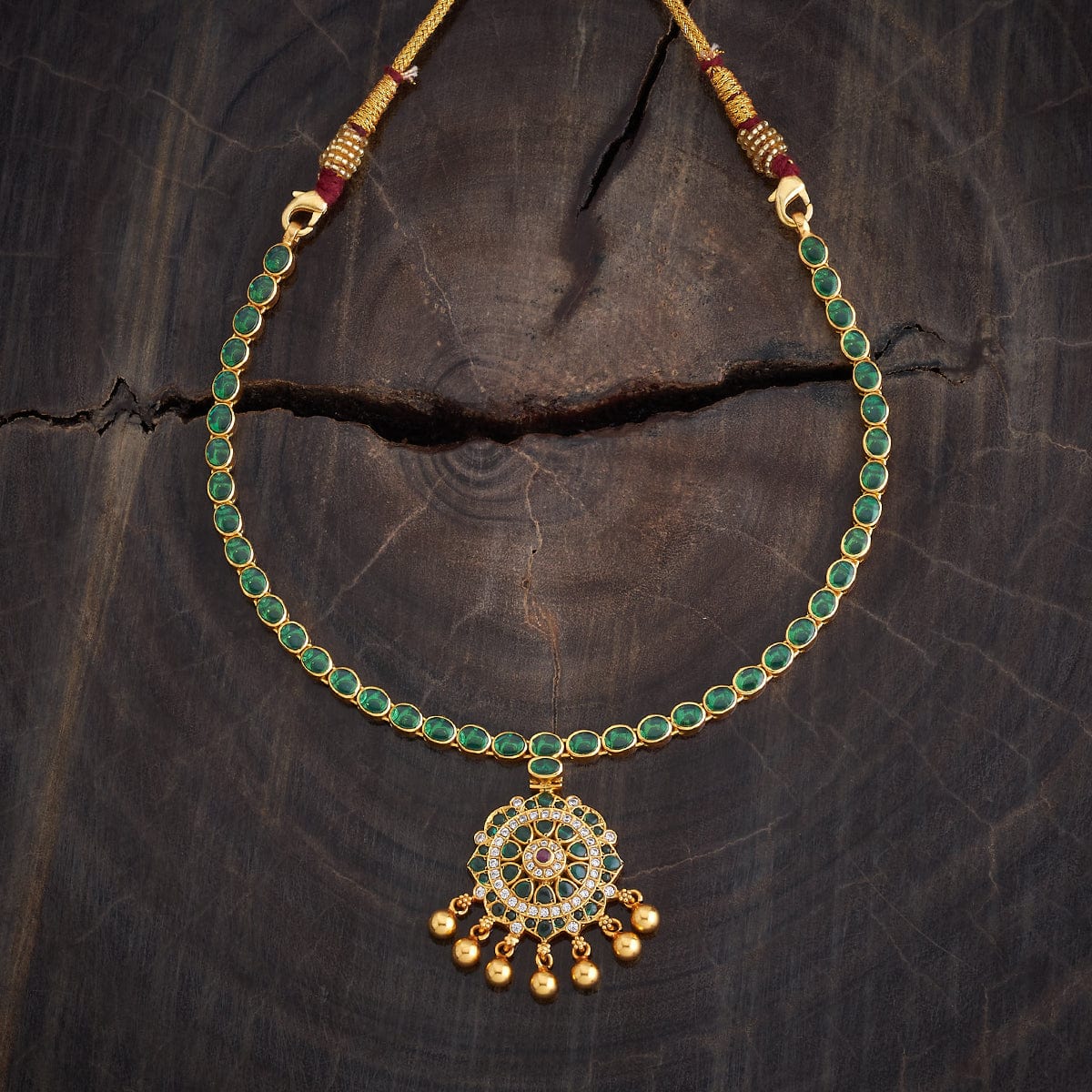 Silver Temple Necklace 157434 - Image 11