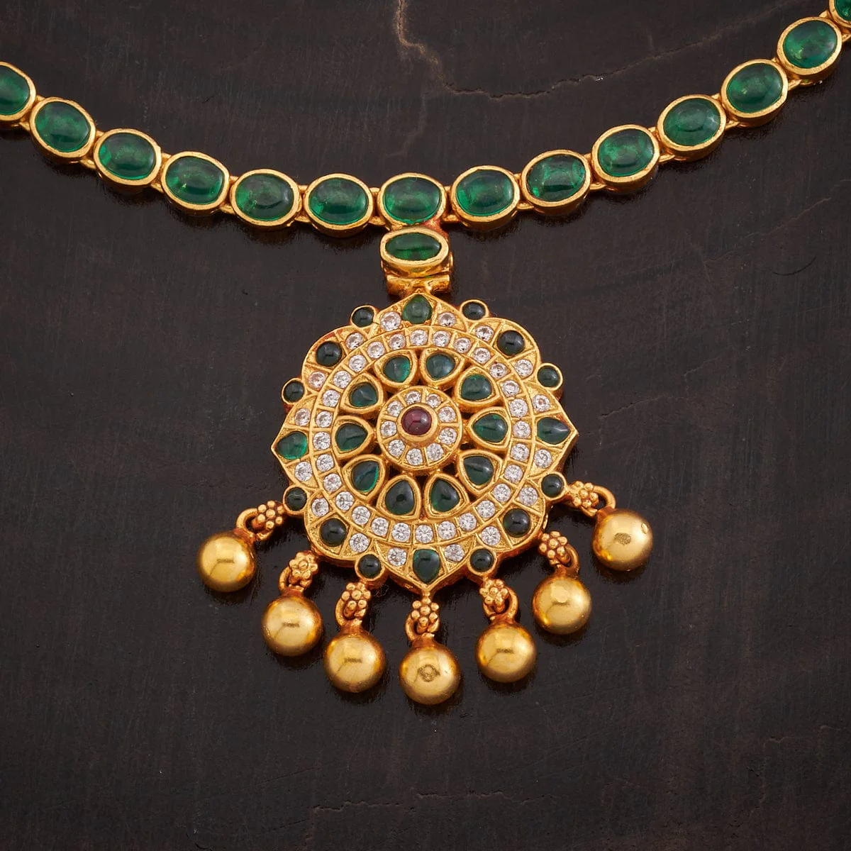 Silver Temple Necklace 157434 - Image 3