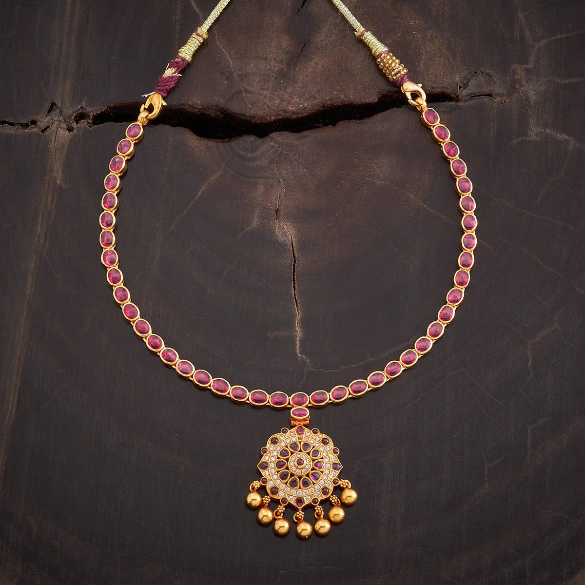 Silver Temple Necklace 157434 - Image 4