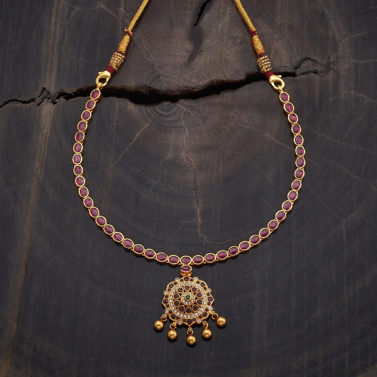 Silver Temple Necklace 157434 - Image 7