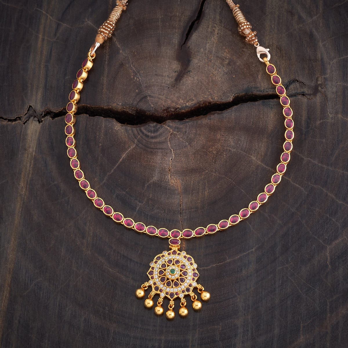 Silver Temple Necklace 157434 - Image 9