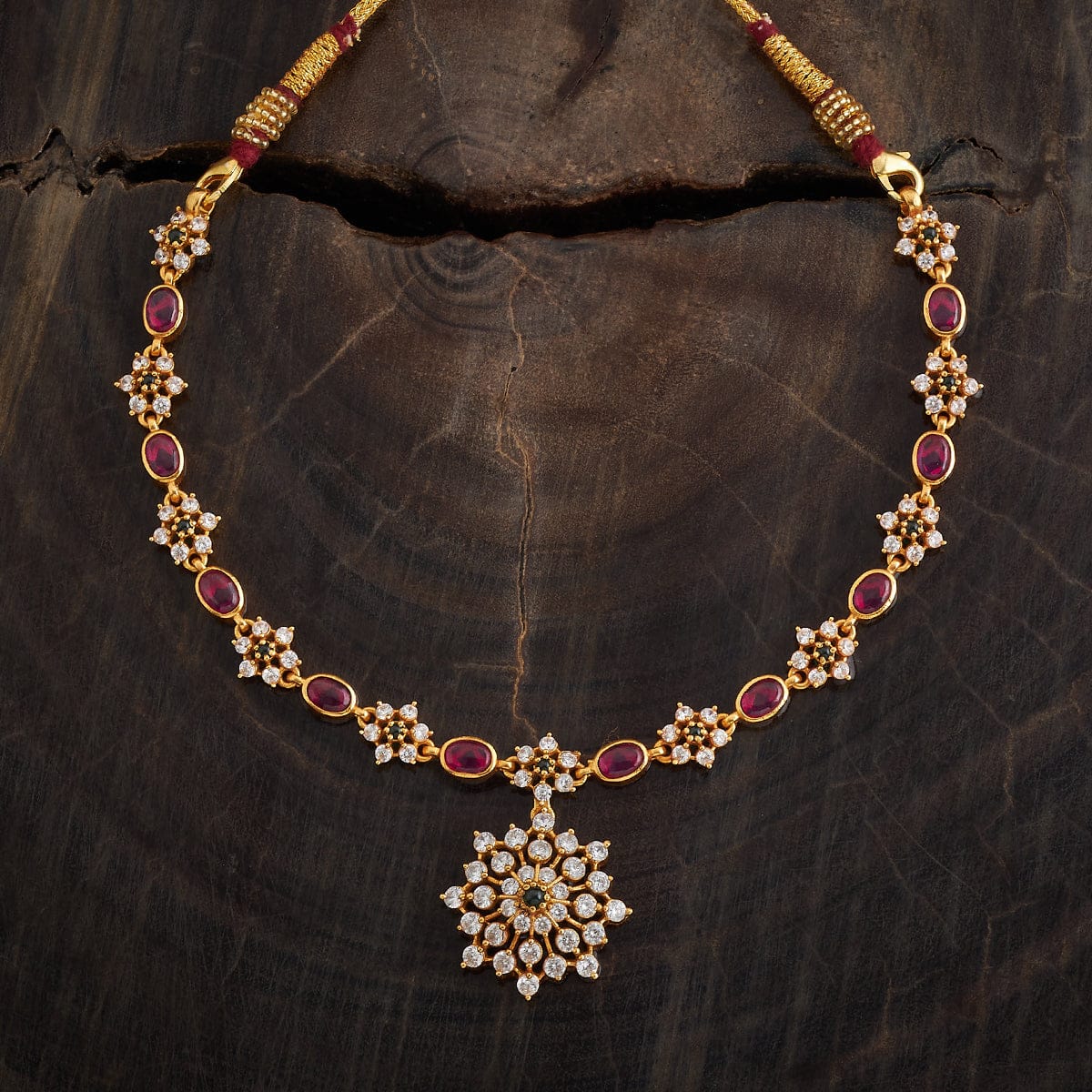 Silver Temple Necklace 158338 - Image 5