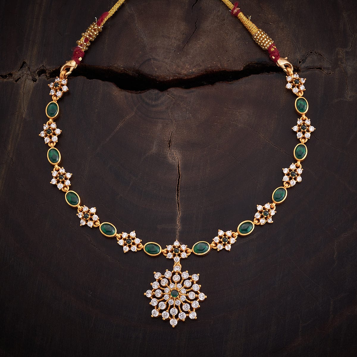 Silver Temple Necklace 158338 - Image 7