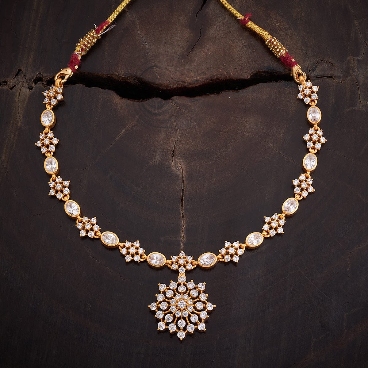 Silver Temple Necklace 158338 - Image 8