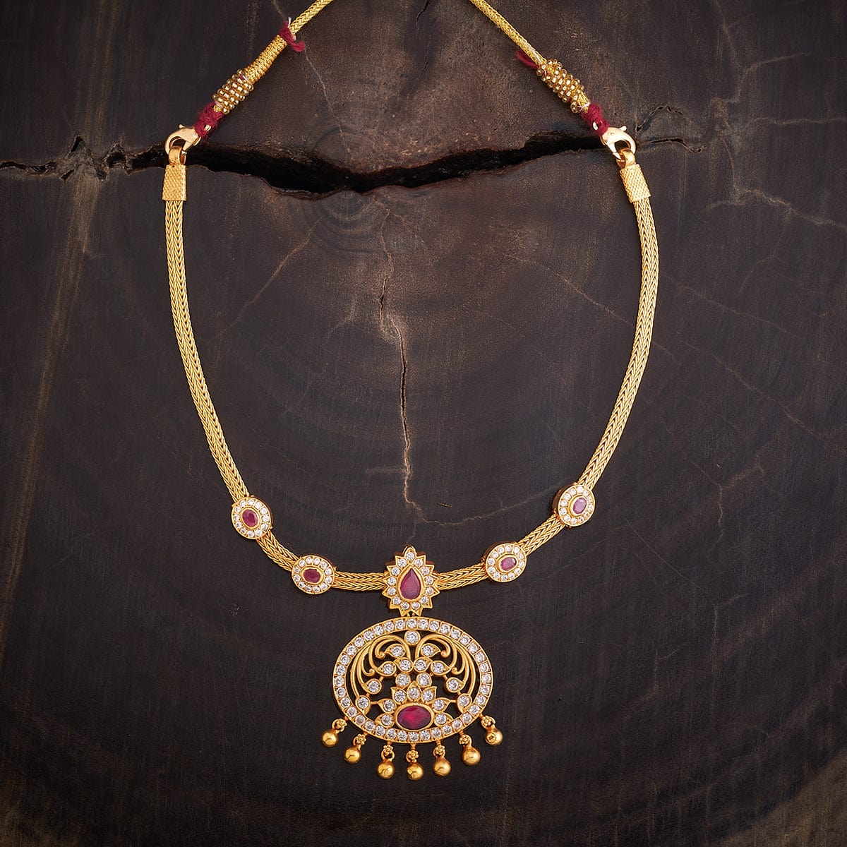 Silver Temple Necklace 158360 - Image 2