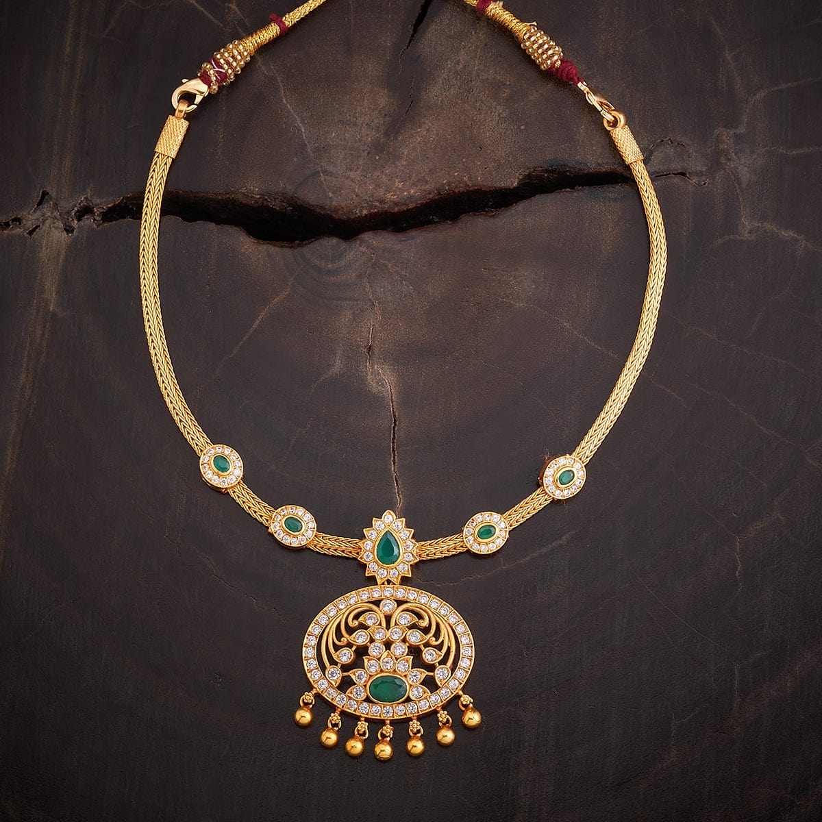 Silver Temple Necklace 158360 - Image 5