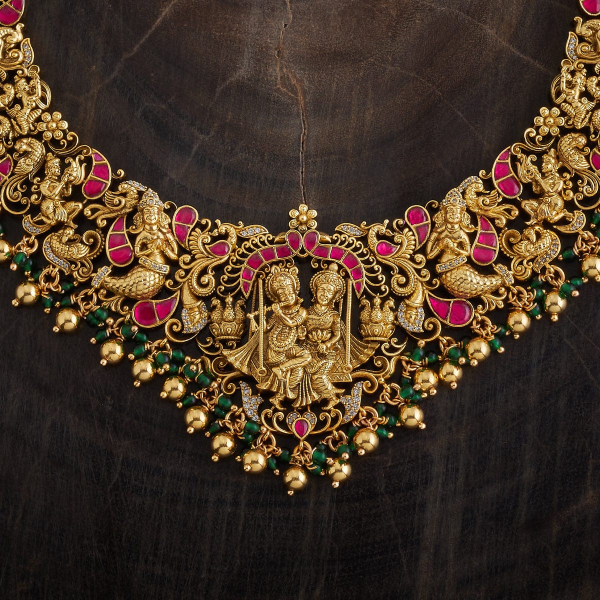 Silver Temple Necklace 159549 - Image 3