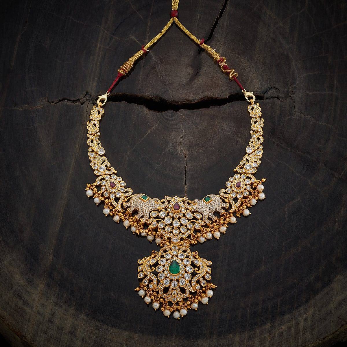 Silver Temple Necklace 160073 - Image 2