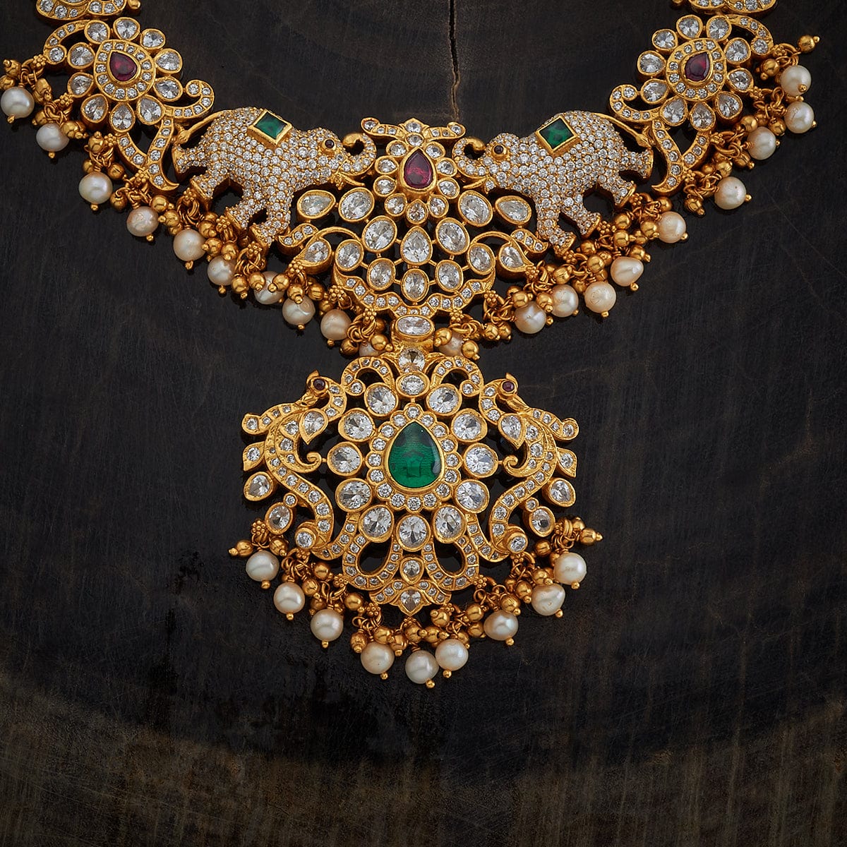 Silver Temple Necklace 160073 - Image 3