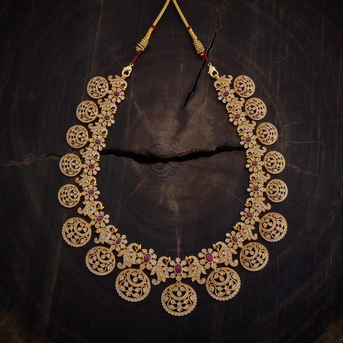 Silver Temple Necklace 160612 - Image 7