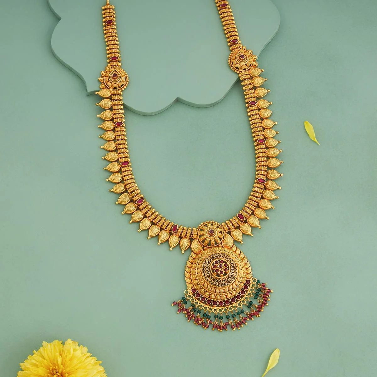 Silver Temple Necklace 161265 - Image 2