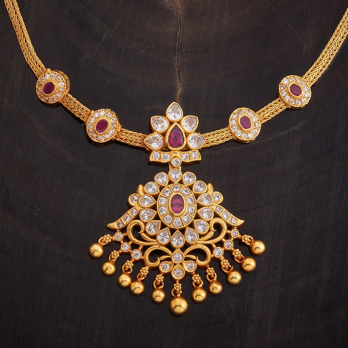 Silver Temple Necklace 161844 - Image 3