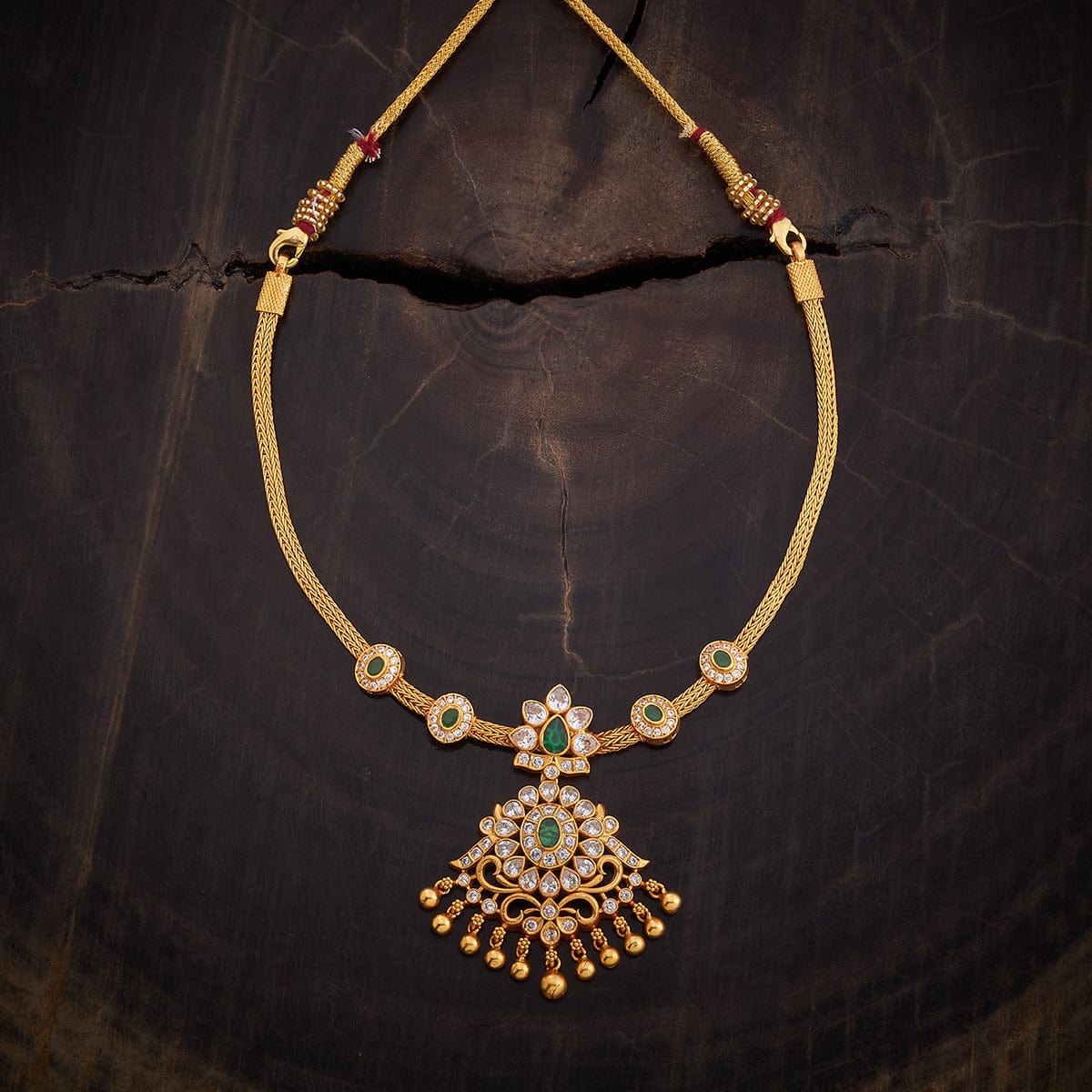 Silver Temple Necklace 161844 - Image 6