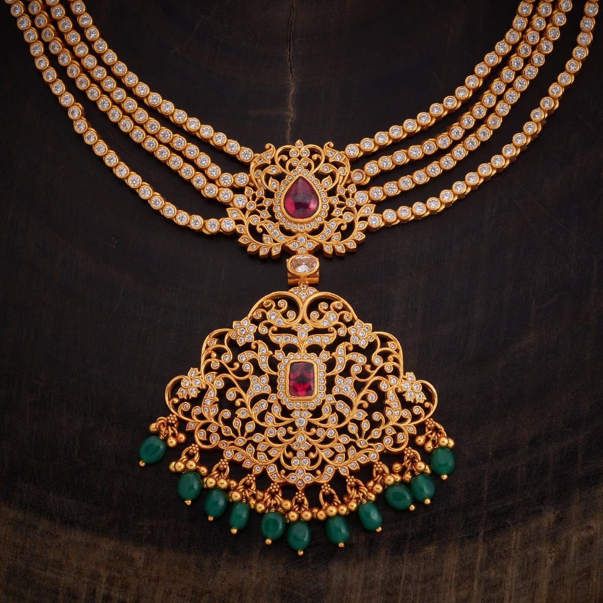 Silver Temple Necklace 162797 - Image 3