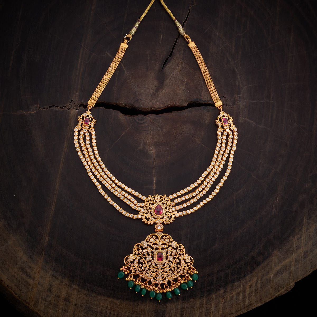 Silver Temple Necklace 162797 - Image 4