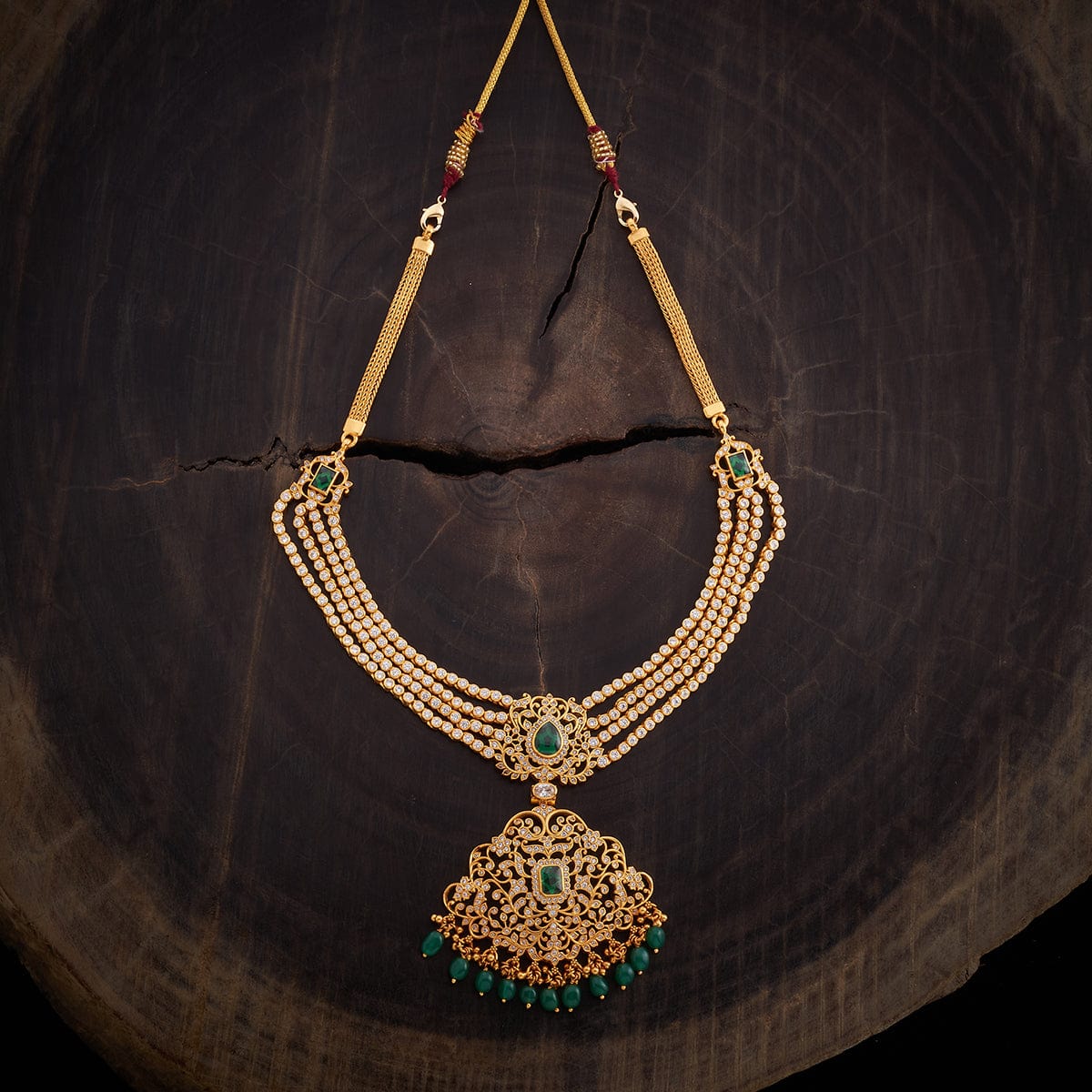 Silver Temple Necklace 162797 - Image 6