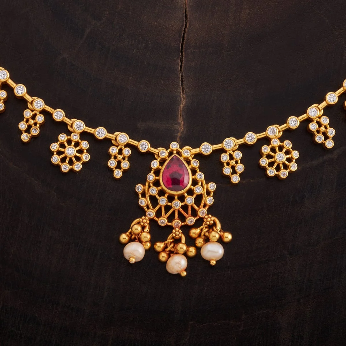 Silver Temple Necklace 162798 - Image 3