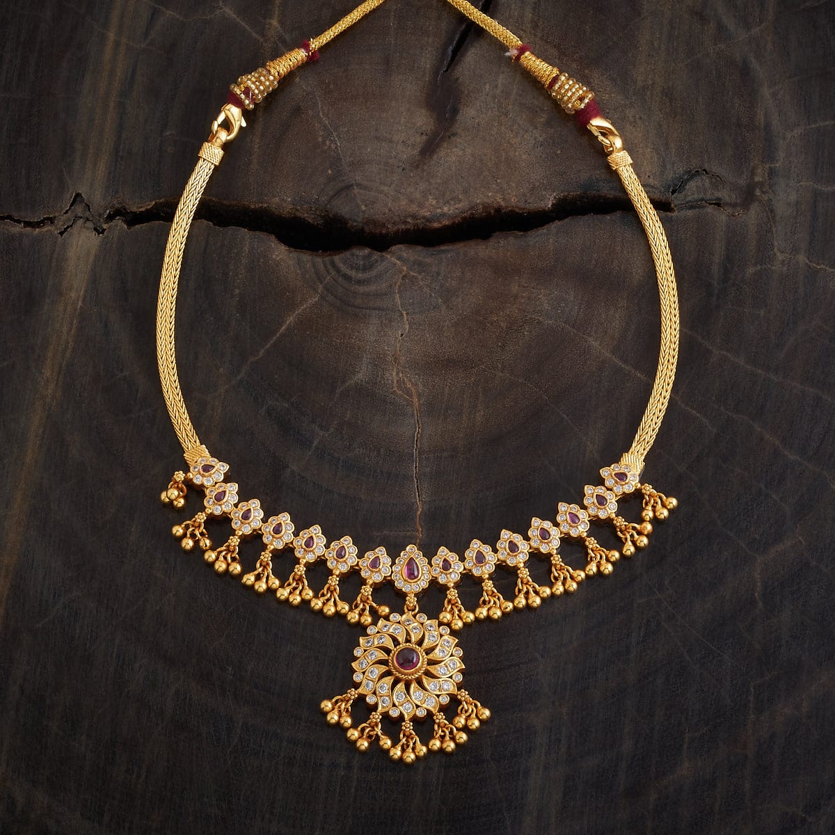 Silver Temple Necklace 164230 - Image 4