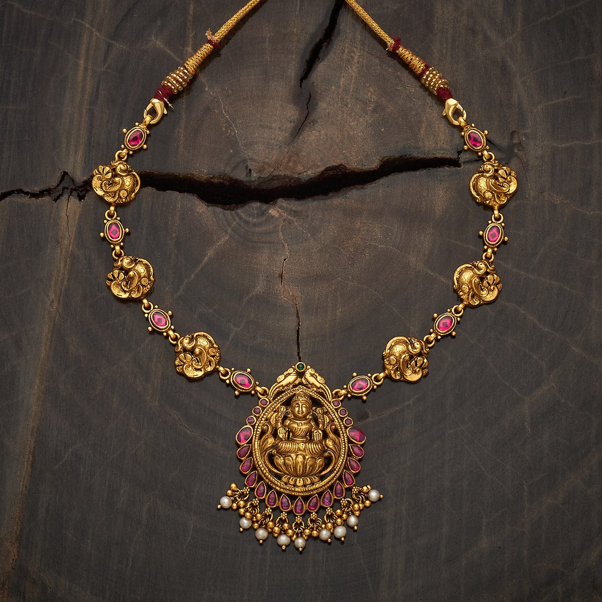 Silver Temple Necklace 165932 - Image 2