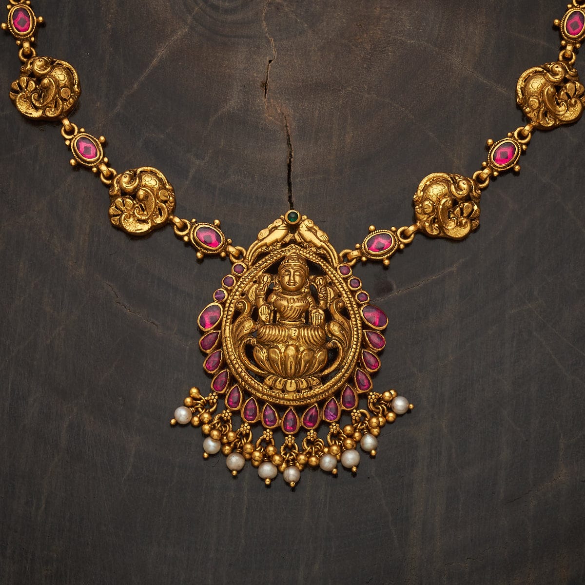 Silver Temple Necklace 165932 - Image 3
