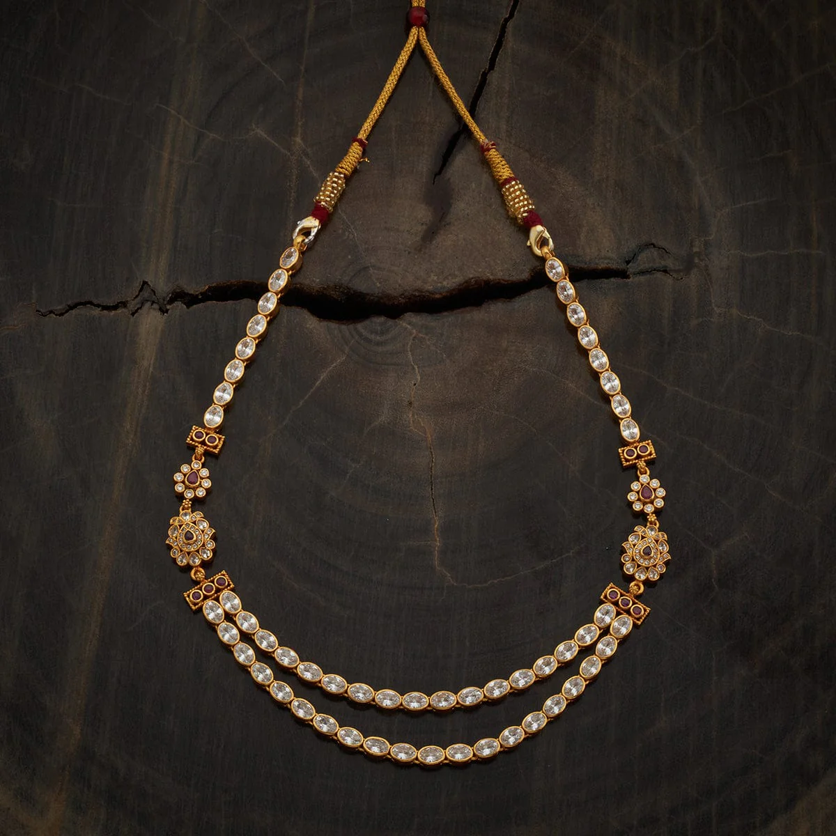 Silver Temple Necklace 166074 - Image 6