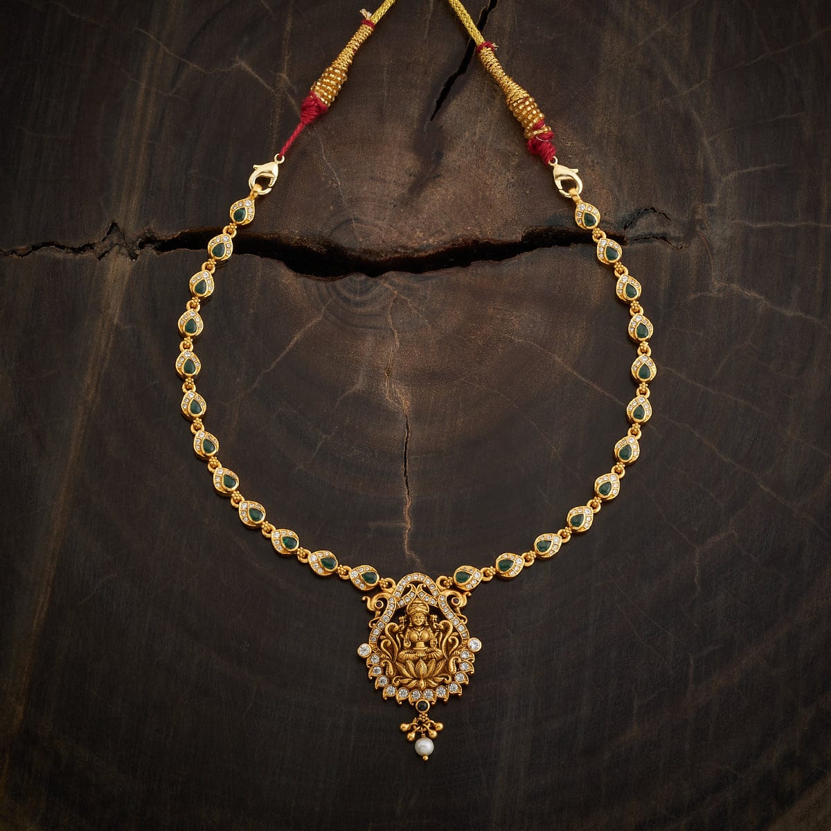 Silver Temple Necklace 167572 - Image 2