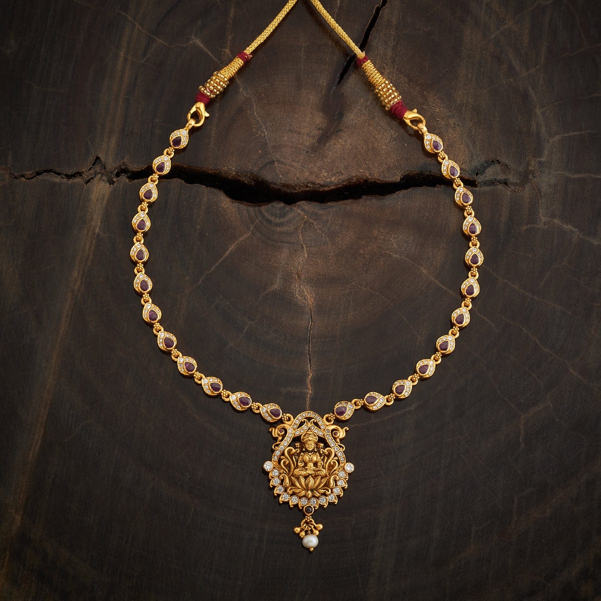 Silver Temple Necklace 167572 - Image 3