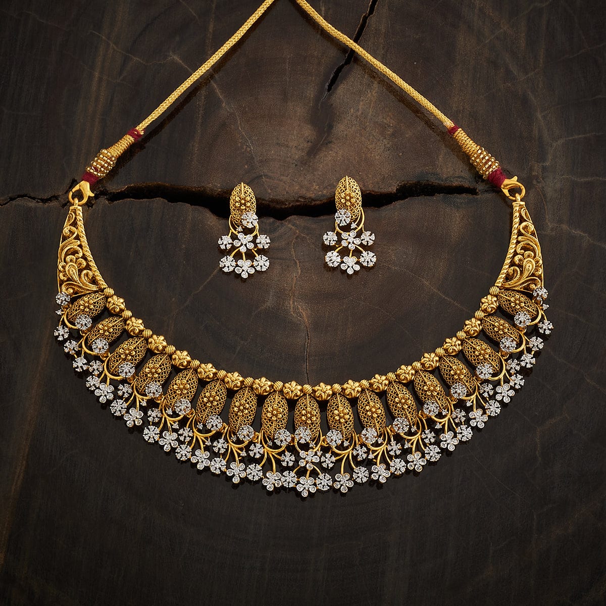 Silver Temple Necklace 167755 - Image 4
