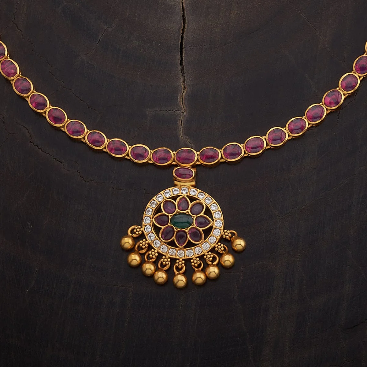 Silver Temple Necklace 169956 - Image 2