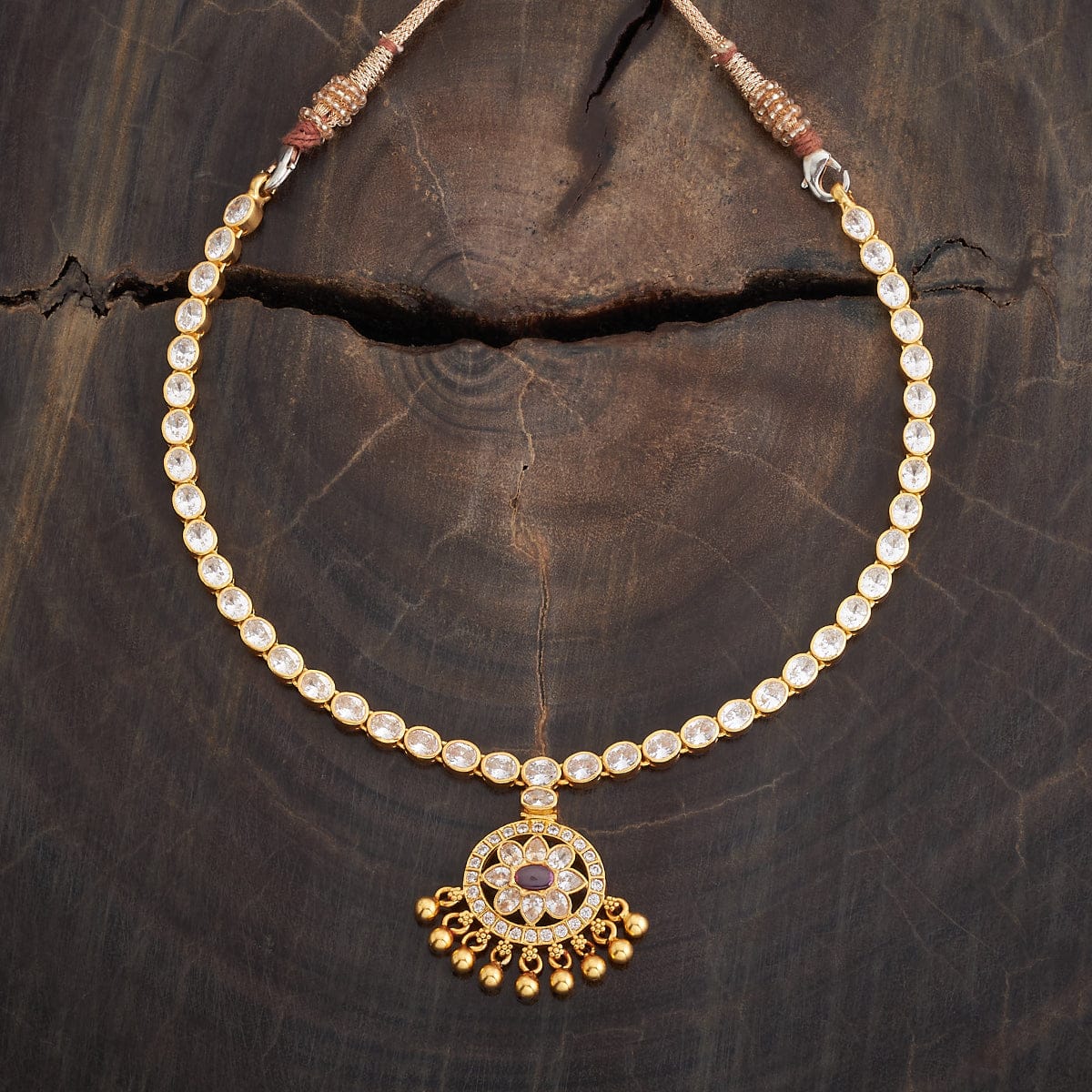 Silver Temple Necklace 169956 - Image 3