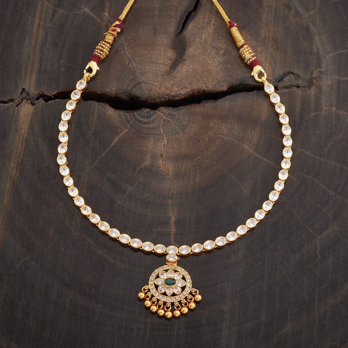 Silver Temple Necklace 169956 - Image 6