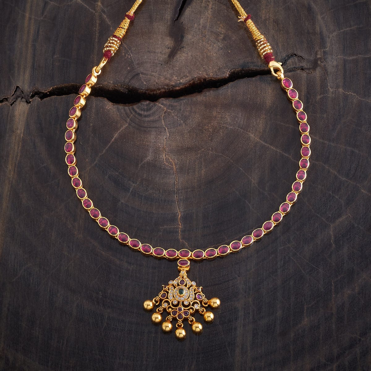 Silver Temple Necklace 170005 - Image 2