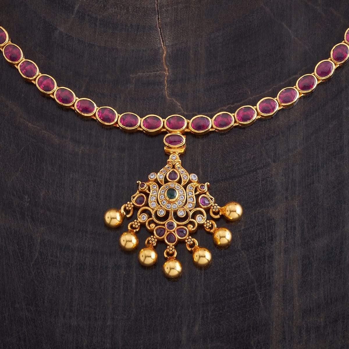 Silver Temple Necklace 170005 - Image 3