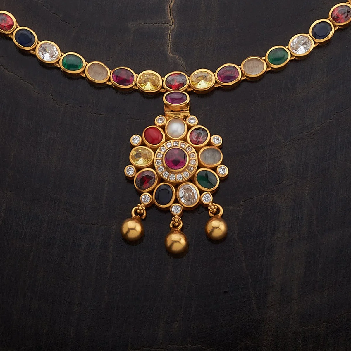 Silver Temple Necklace 170007 - Image 2