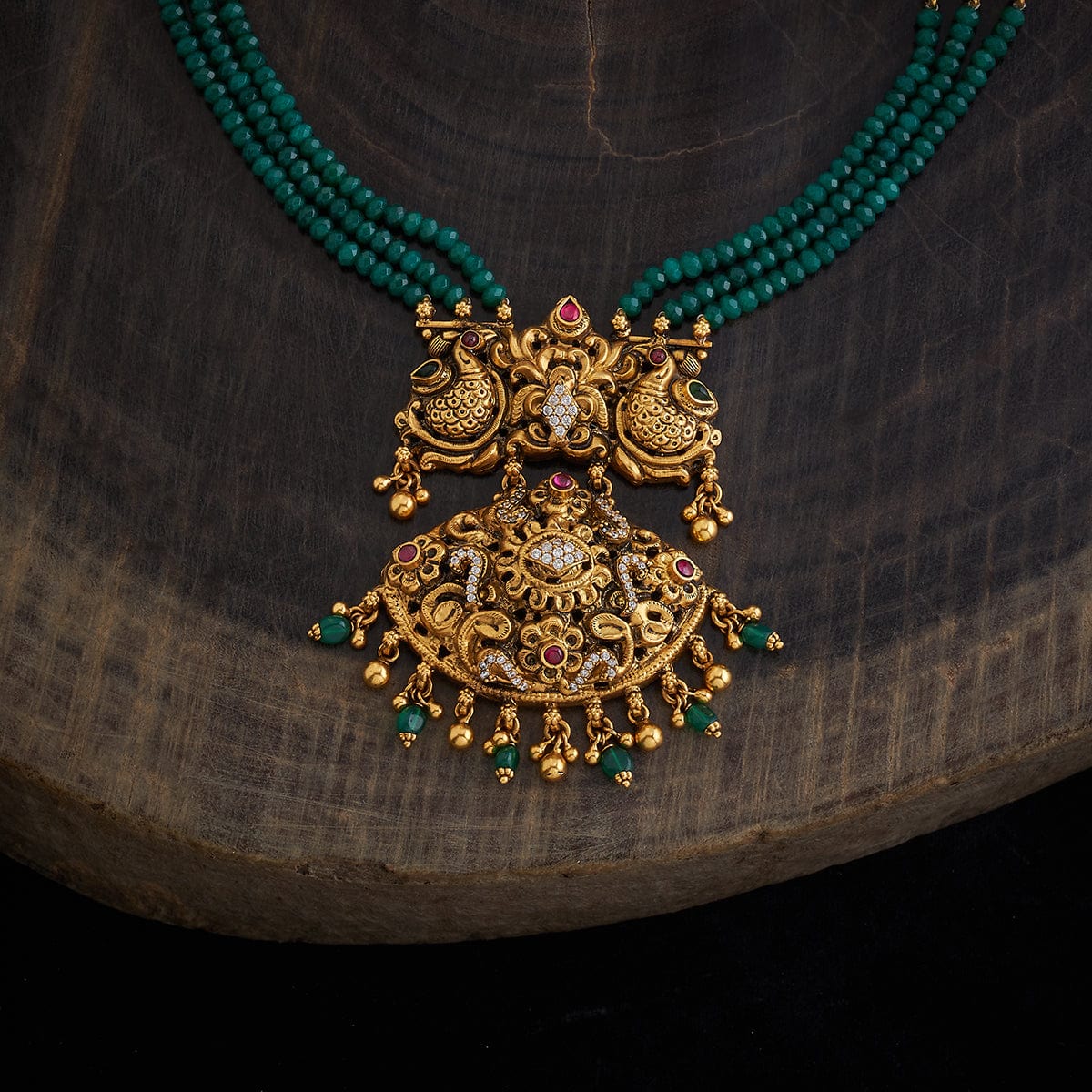 Silver Temple Necklace 170372 - Image 3
