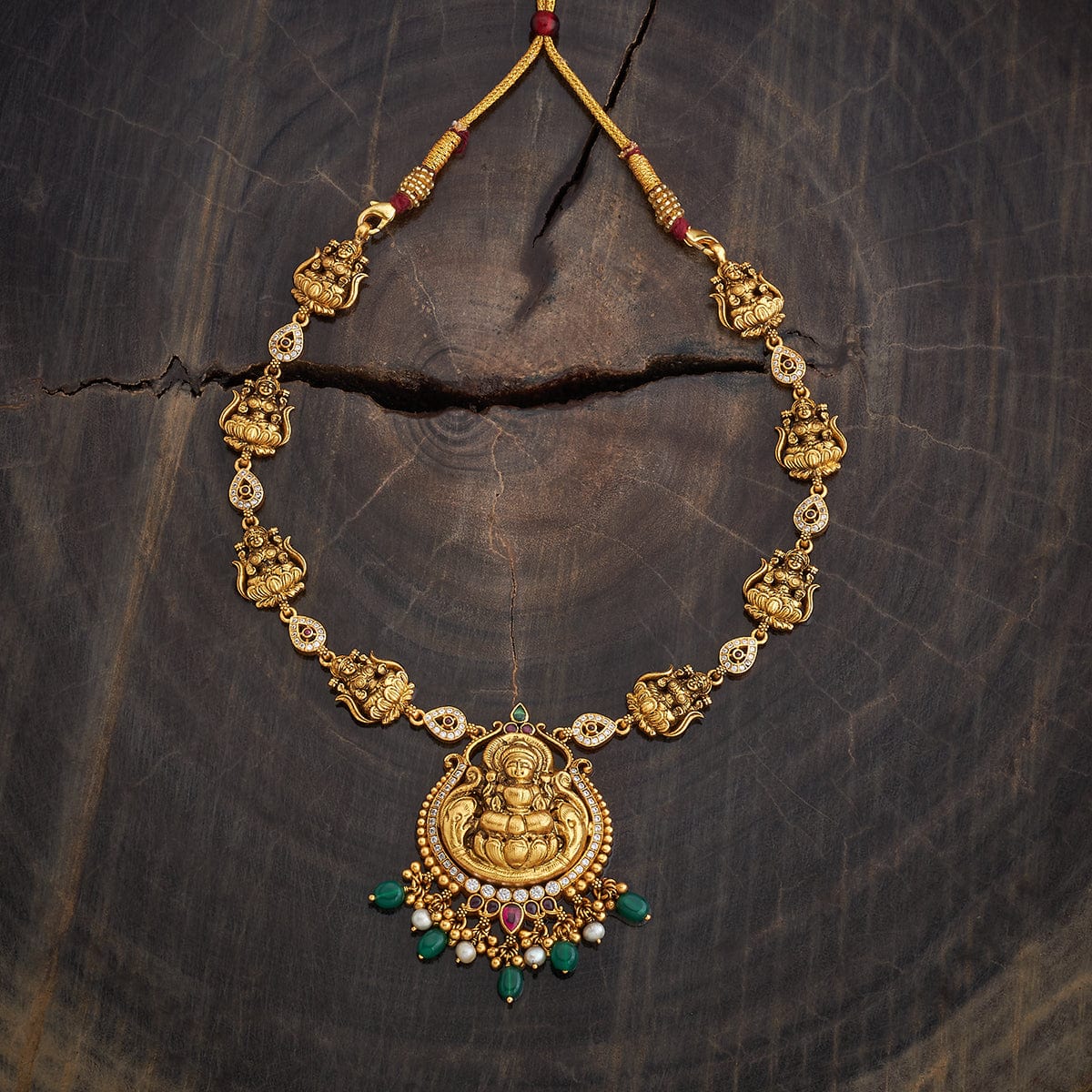 Silver Temple Necklace 170603 - Image 2