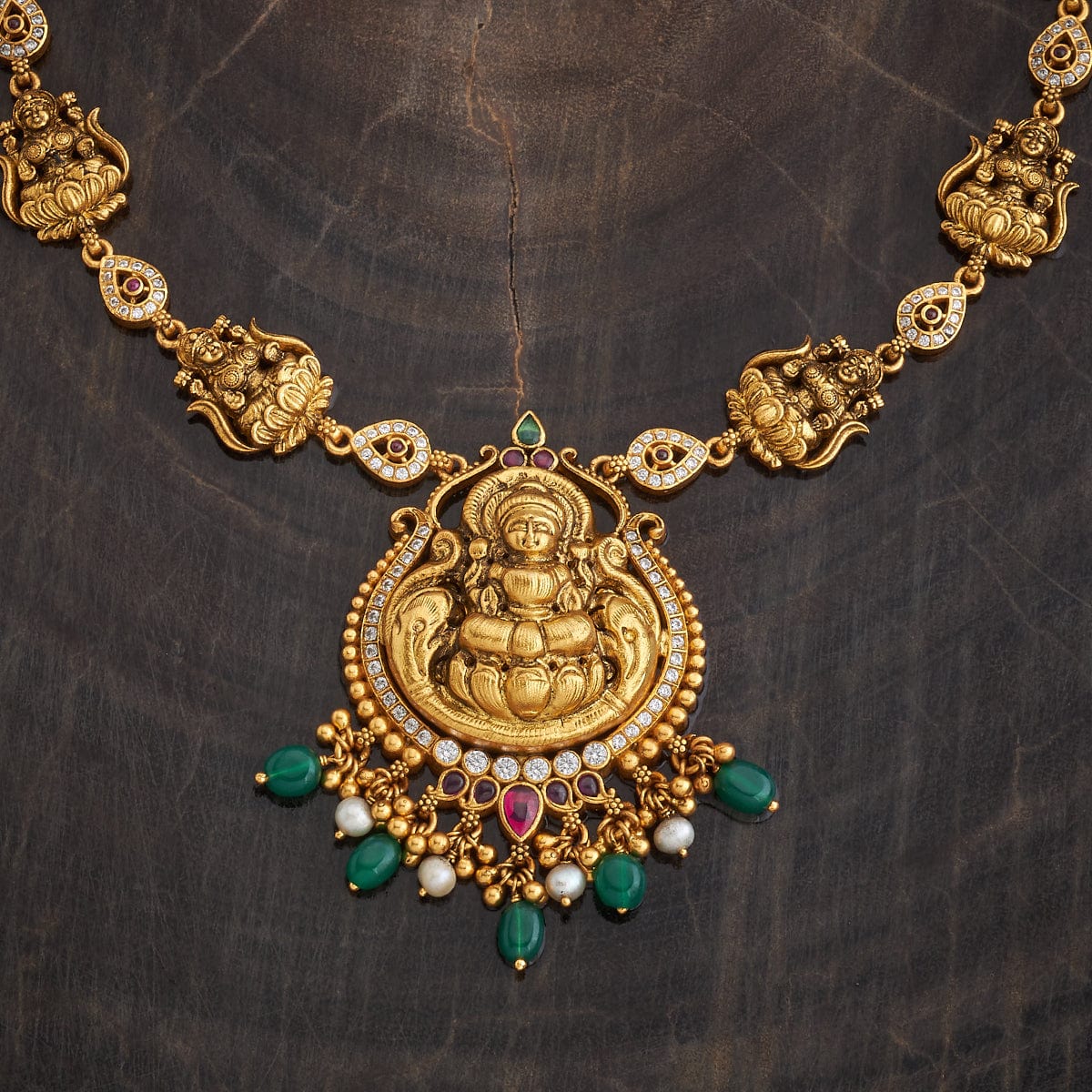 Silver Temple Necklace 170603 - Image 3