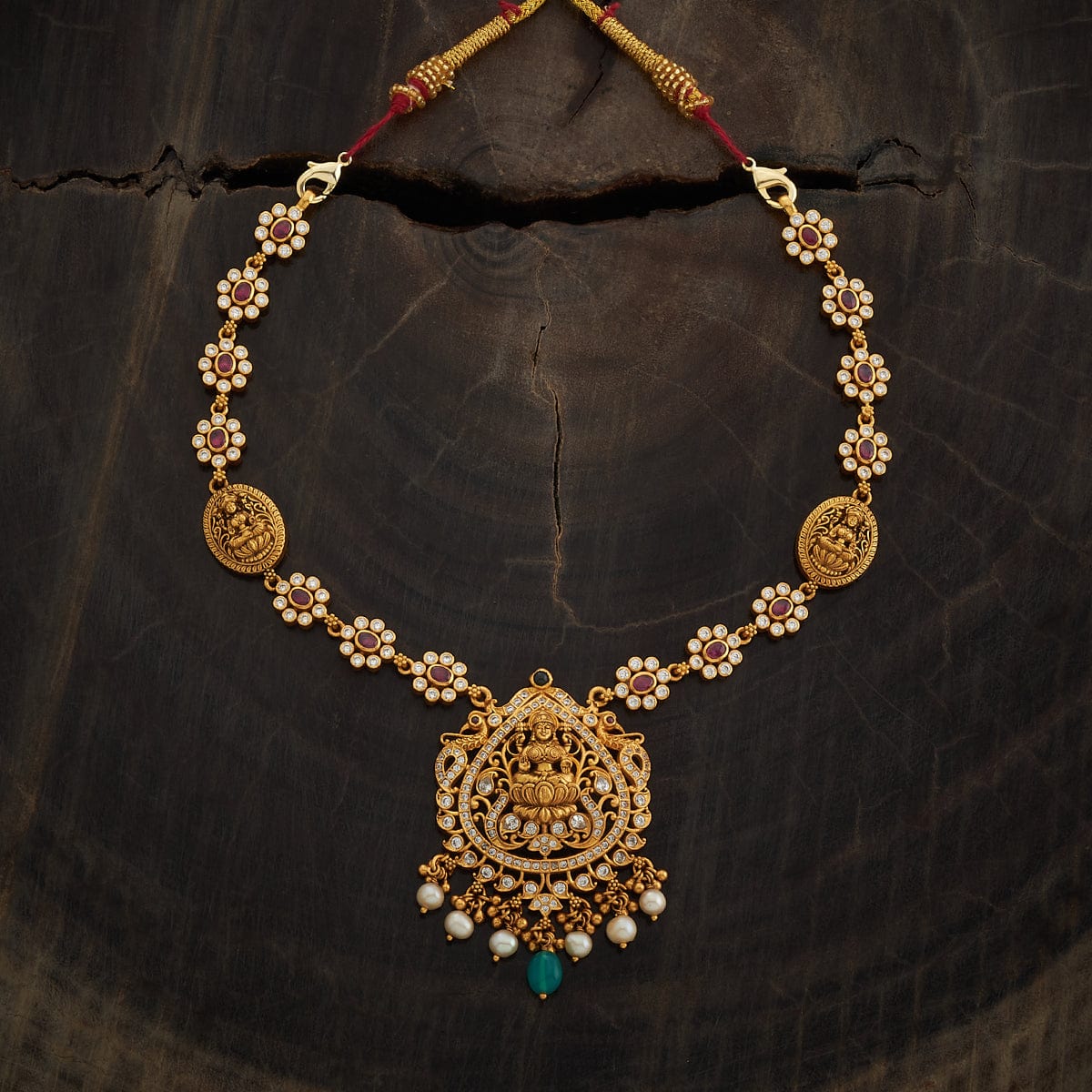 Silver Temple Necklace 170604 - Image 2