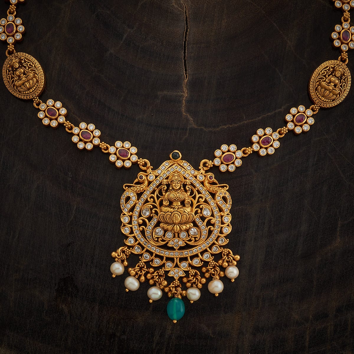 Silver Temple Necklace 170604 - Image 3